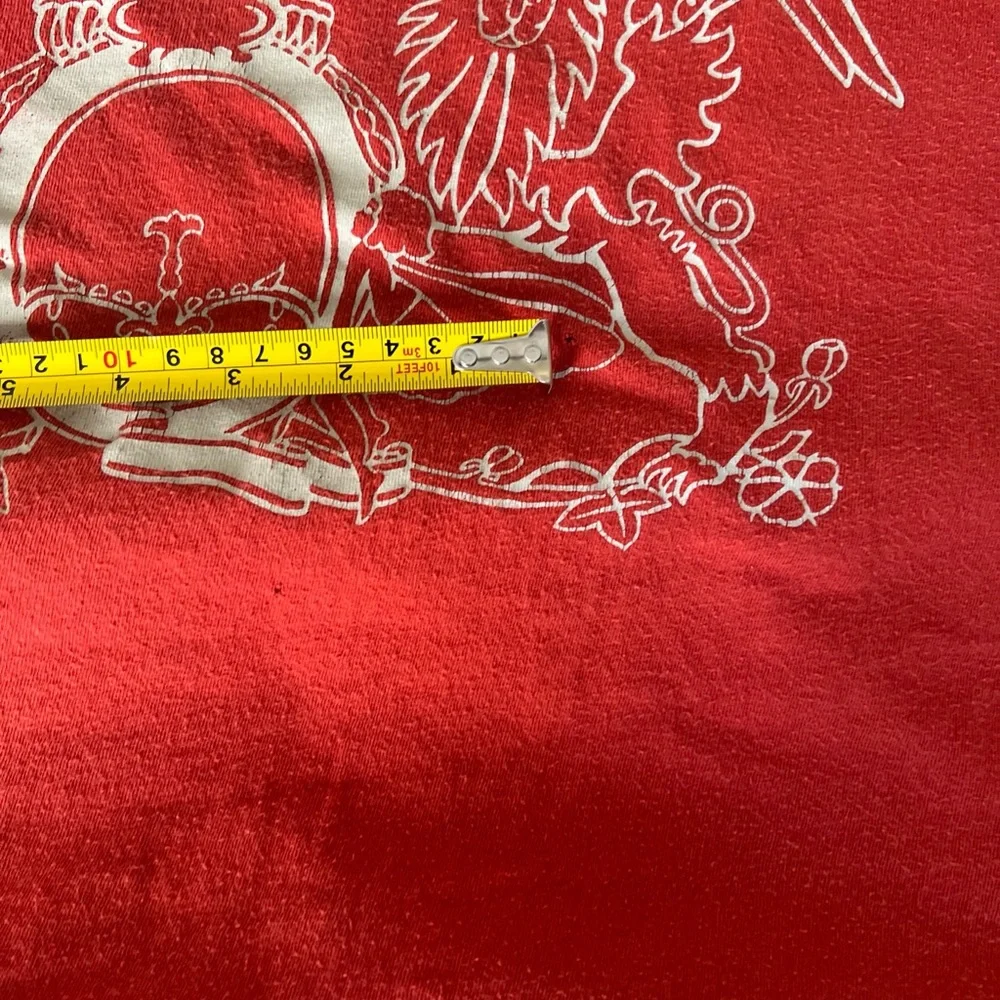Queen‎ Rock Band Graphic T-Shirt Mens XXL Red Short Sleeve Official Merch Tee